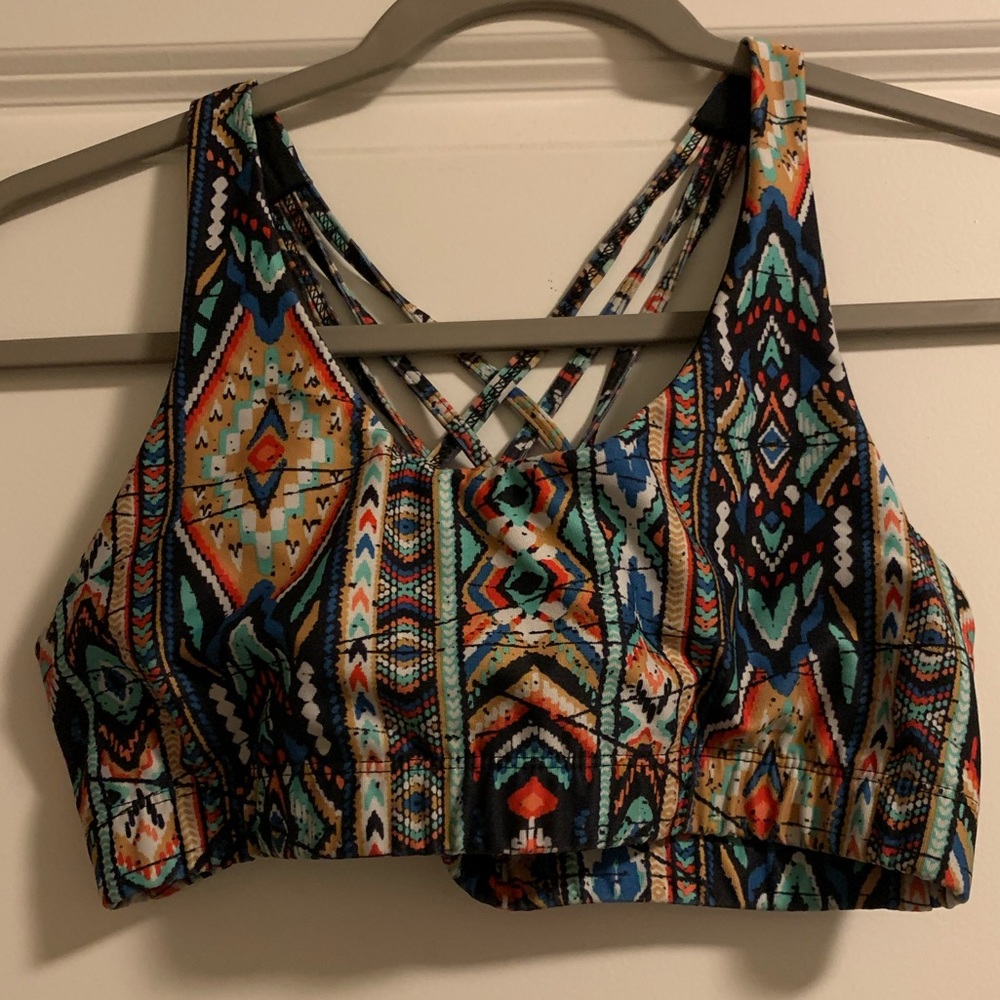Mossimo Supply Co. Tribal Print Sports Bra